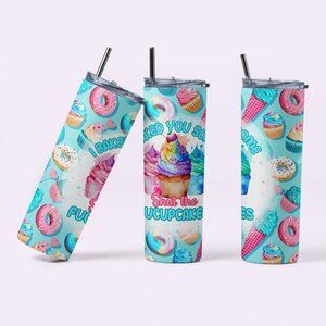 Sarcastic Tumbler: 20oz Skinny Tumbler with Attitude and Style!